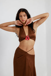 Ocea Skirt - Bronze