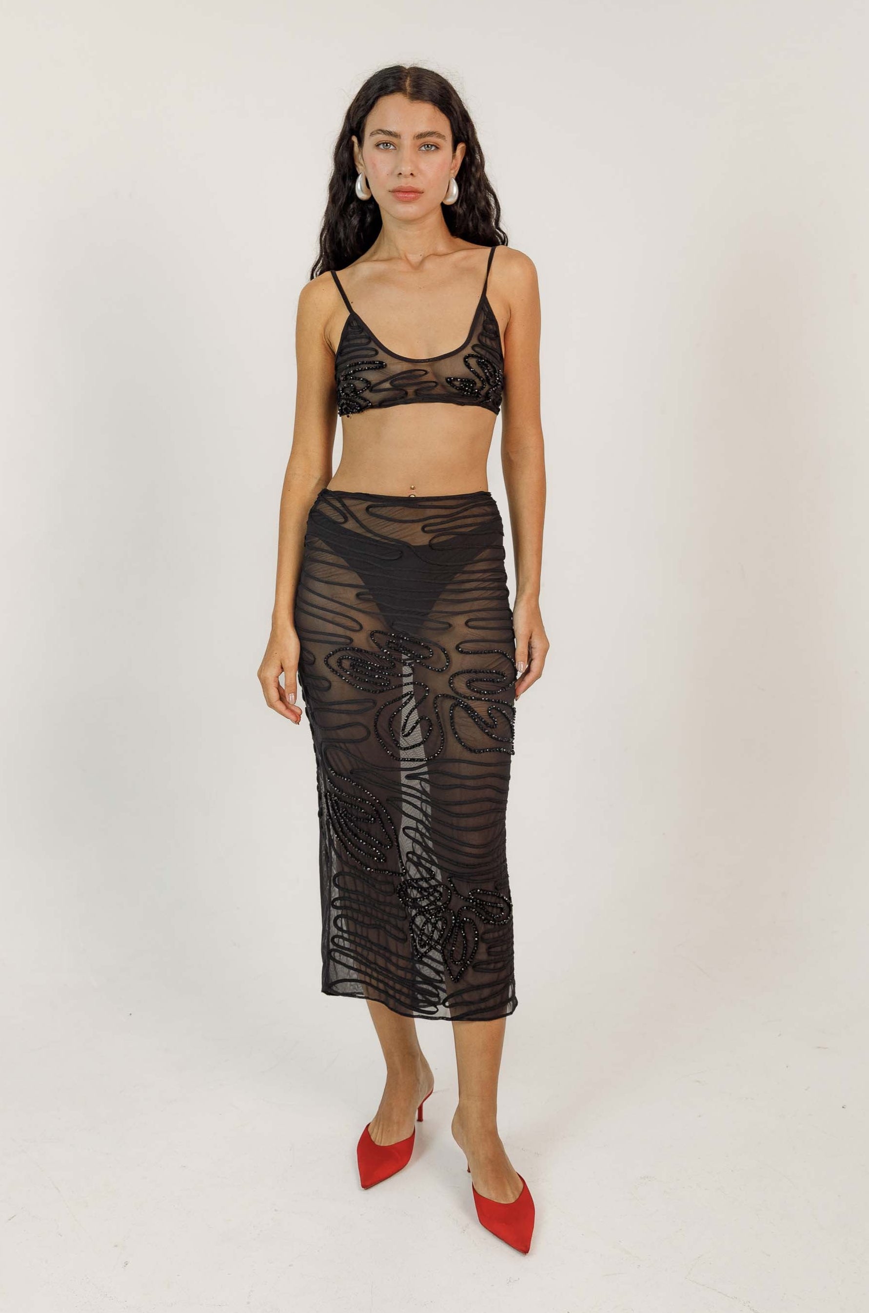 Ciara Mesh Top - Pre Order