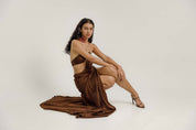 Ava Dress - Liquid Bronze - Pre Order