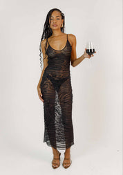 Ciara Mesh Dress - Pre Order