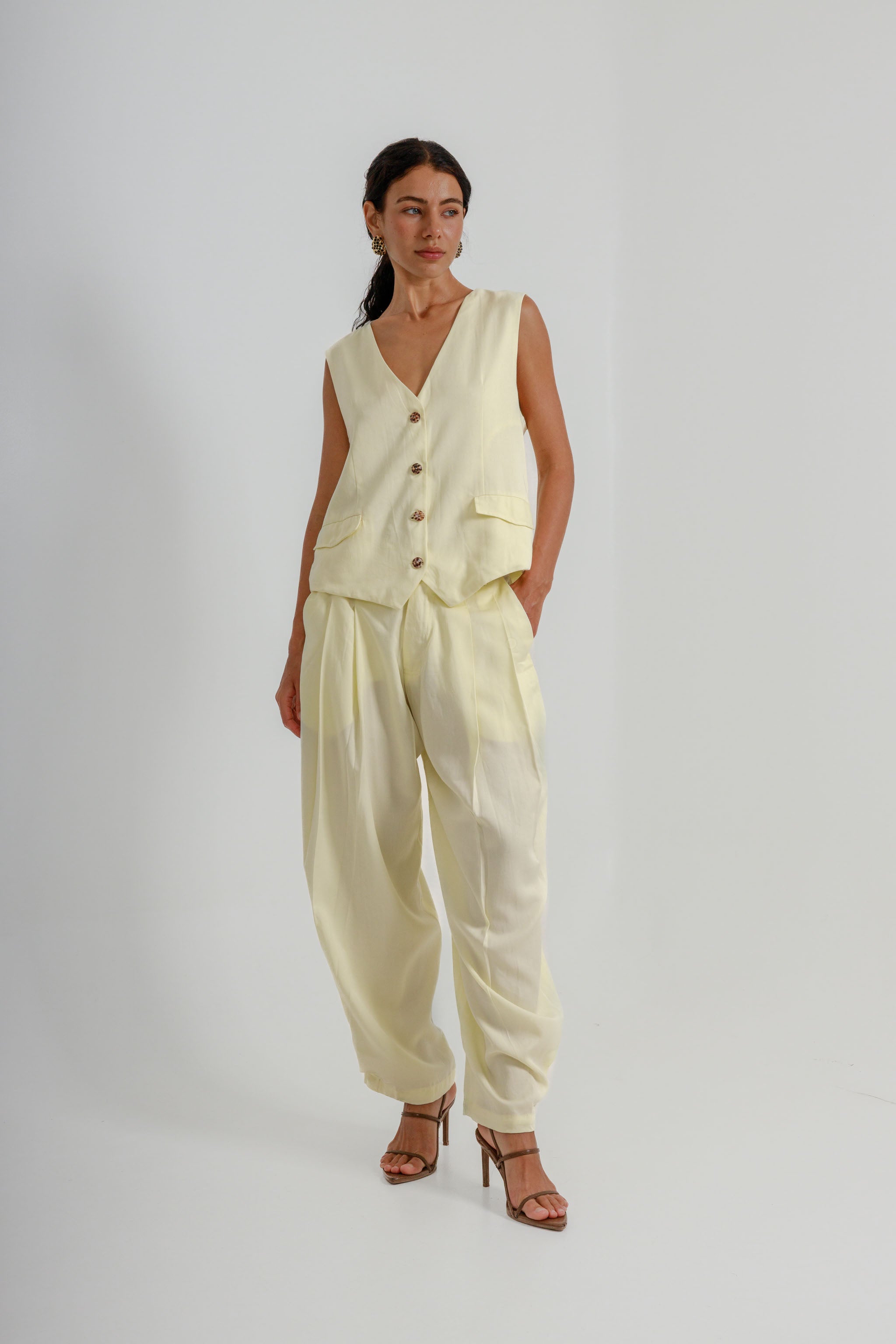 Haily Vest - Butter