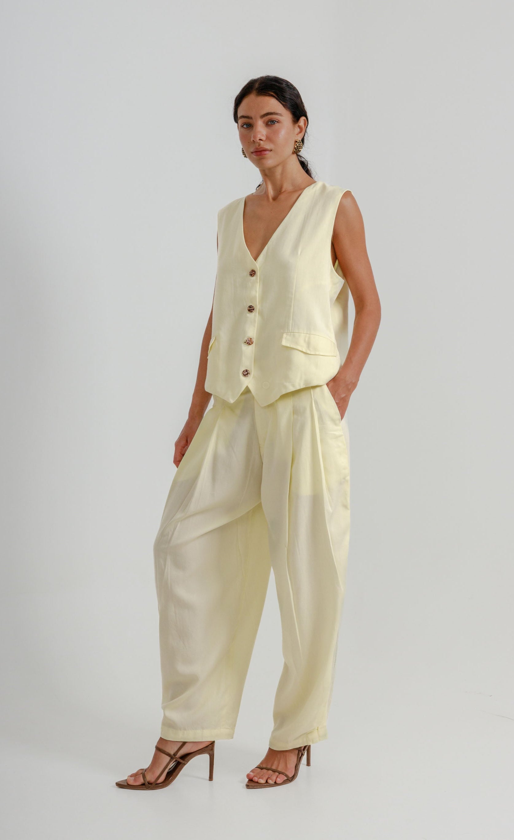 Haily Vest - Butter
