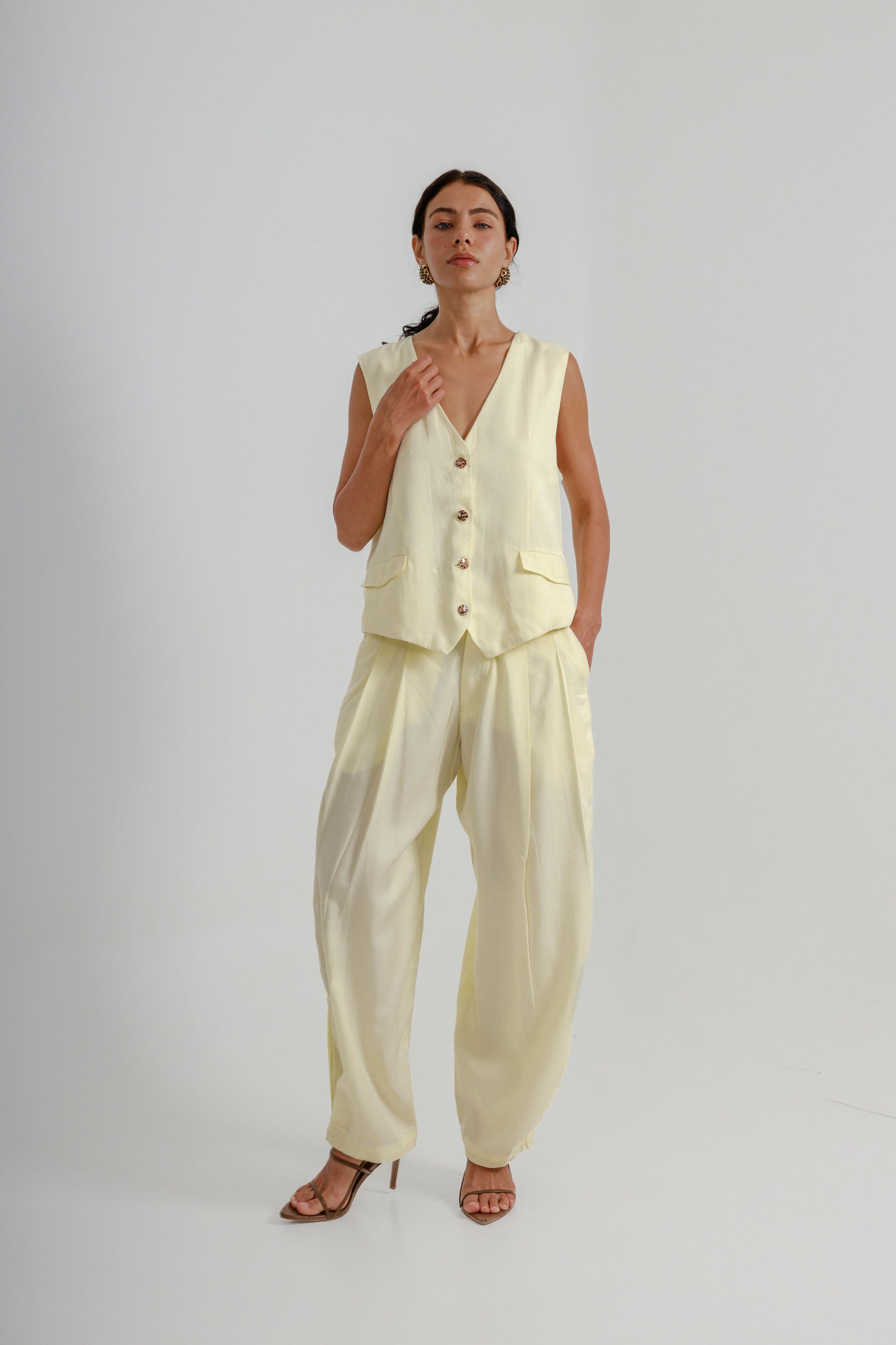 Haily Vest - Butter