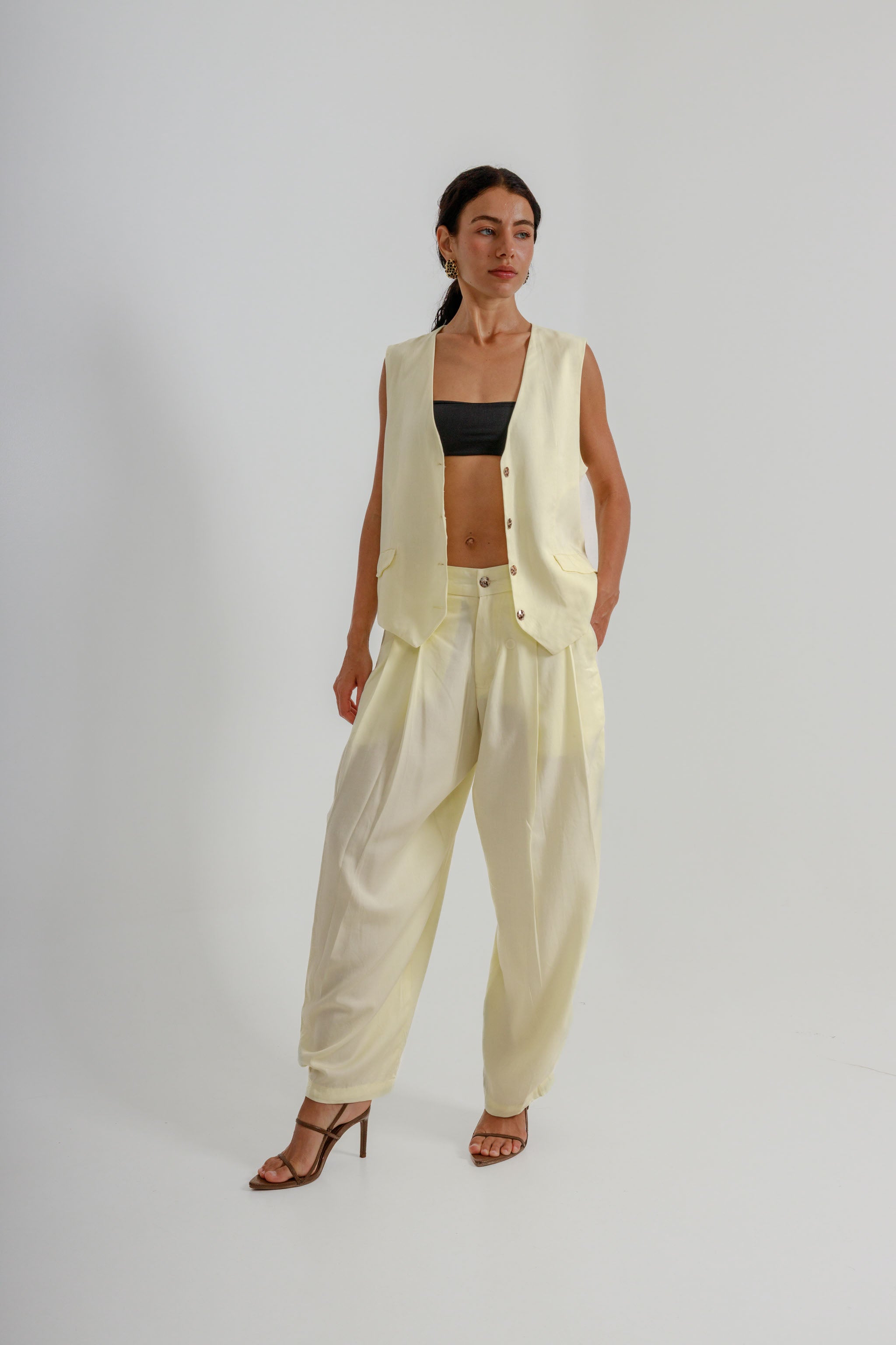 Haily Vest - Butter