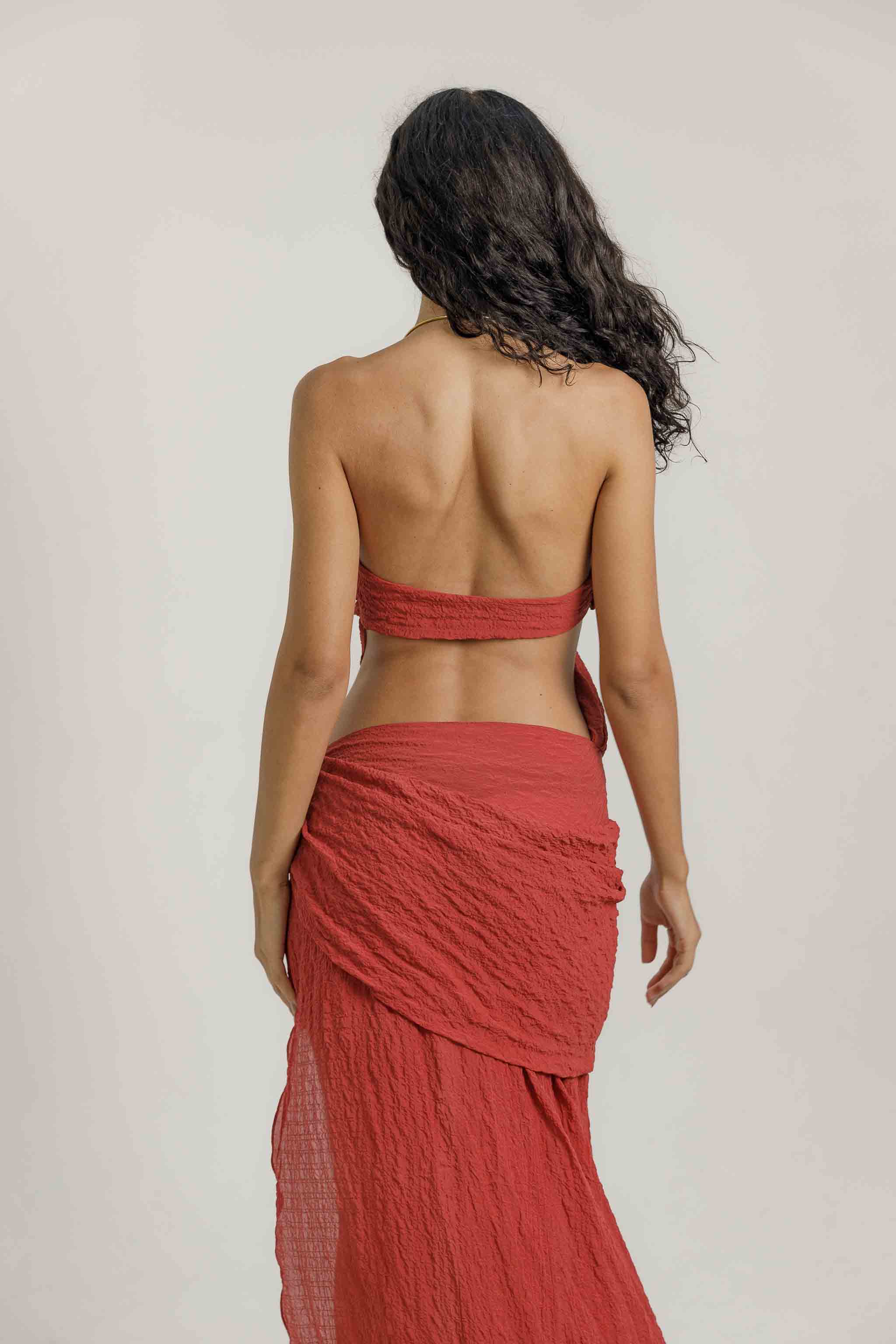 Ava Dress - Raspberry Wine Silk - Pre Order