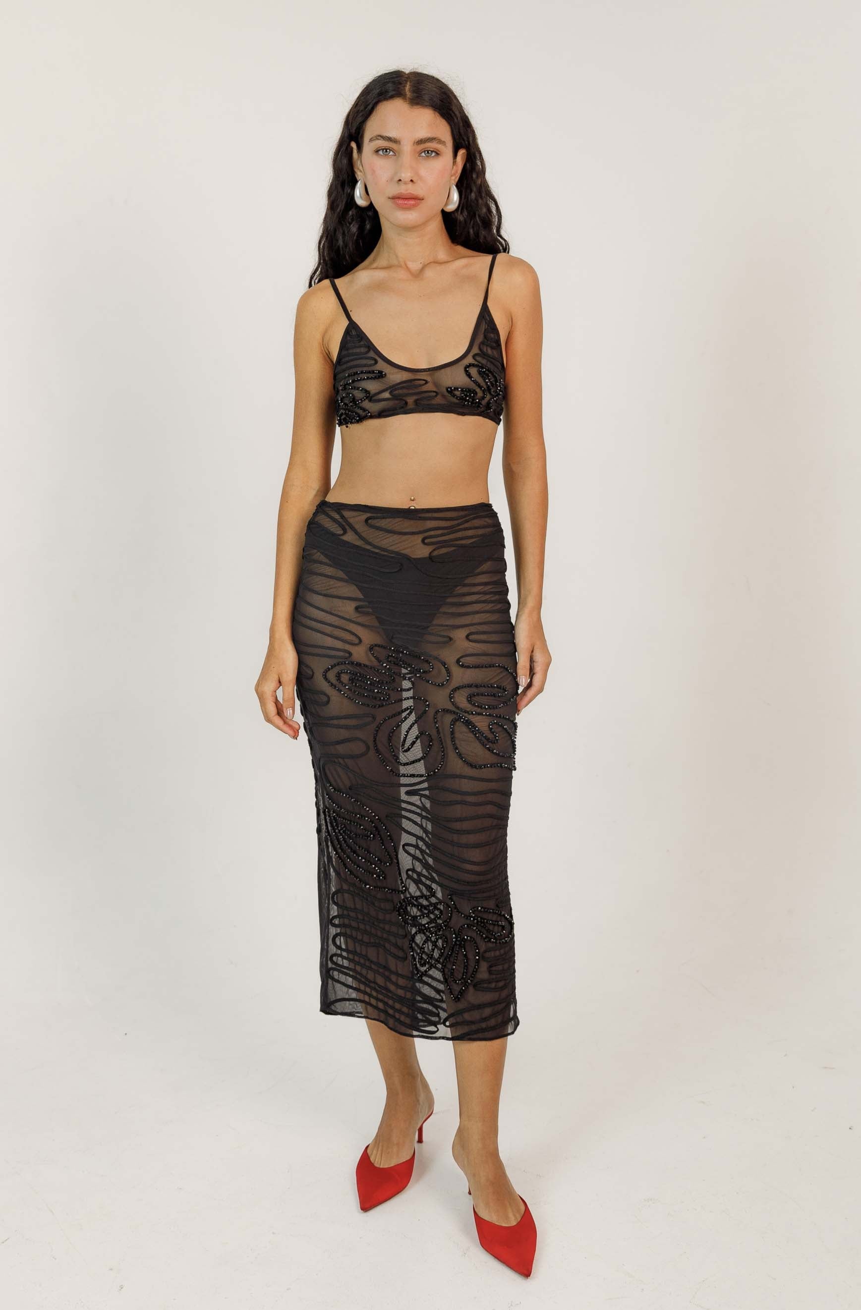 Ciara Mesh Top - Pre Order
