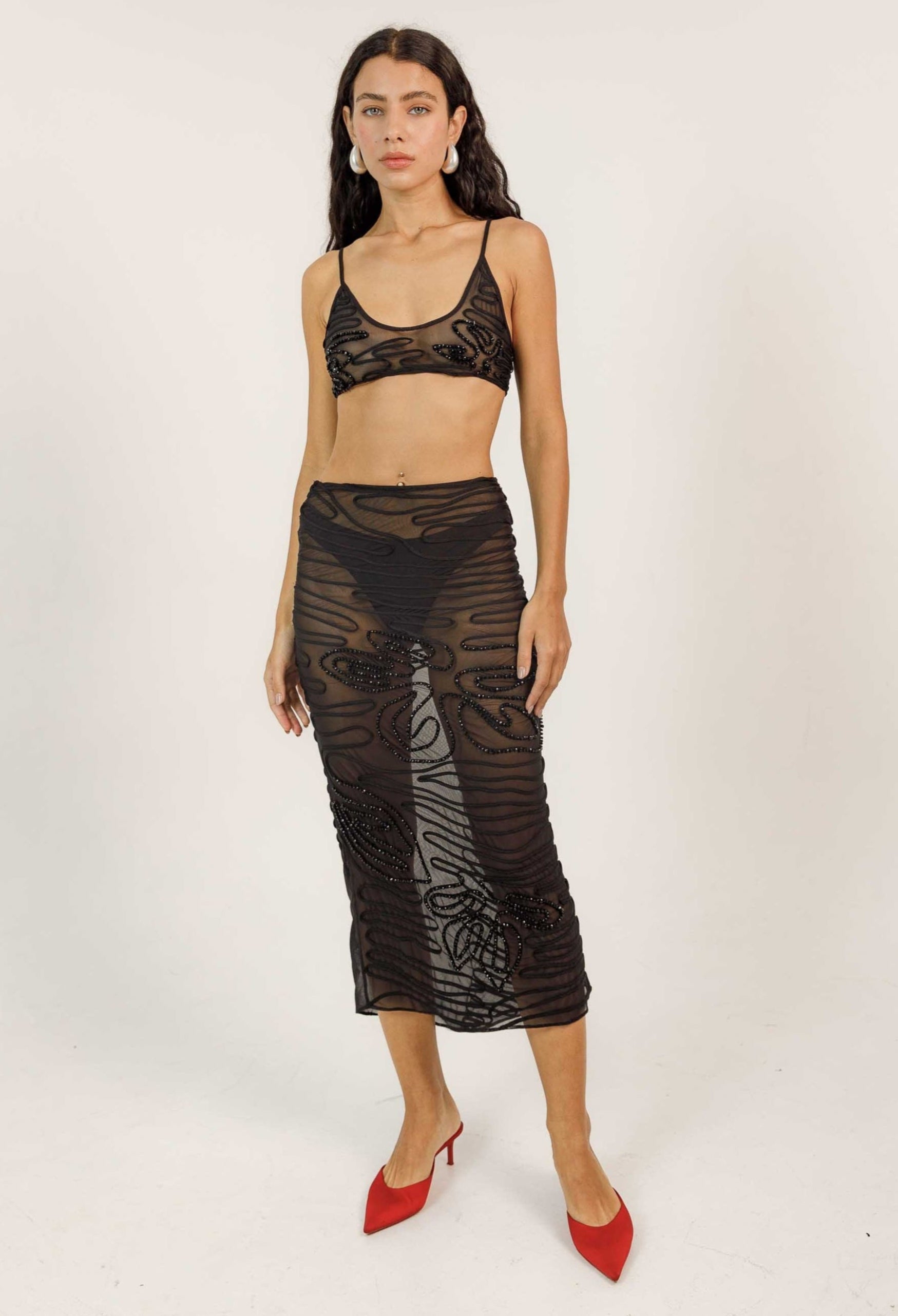 Ciara Mesh Top - Pre Order